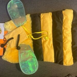 New, Bubble Bee Dog Costume, 2 pieces, Medium (up to 40 lbs) SO soft!